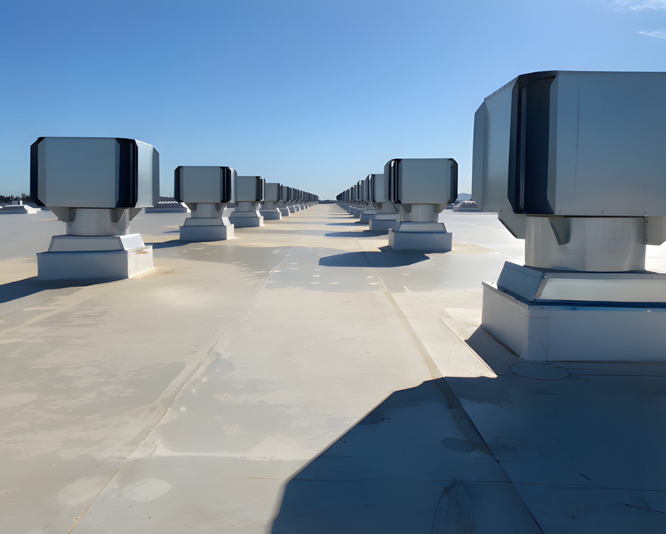 Ventilación Estática y Dinámica Suministramos sistemas de ventilación industrial para garantizar la calidad y renovación del aire en sus instalaciones.